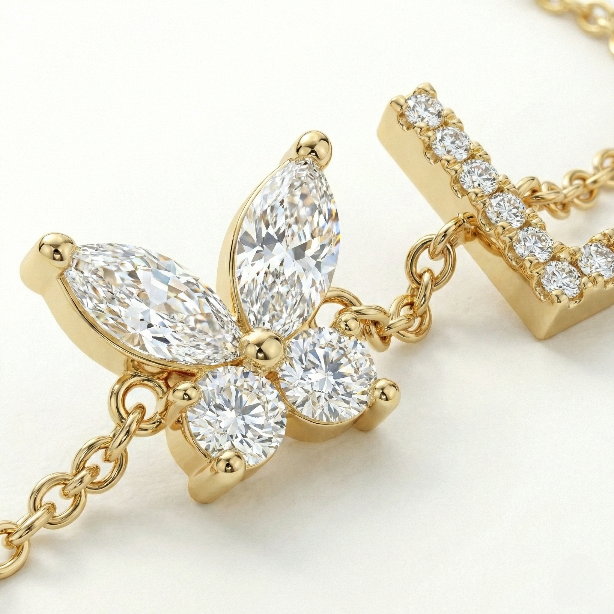Marquise Butterfly Bracelet
