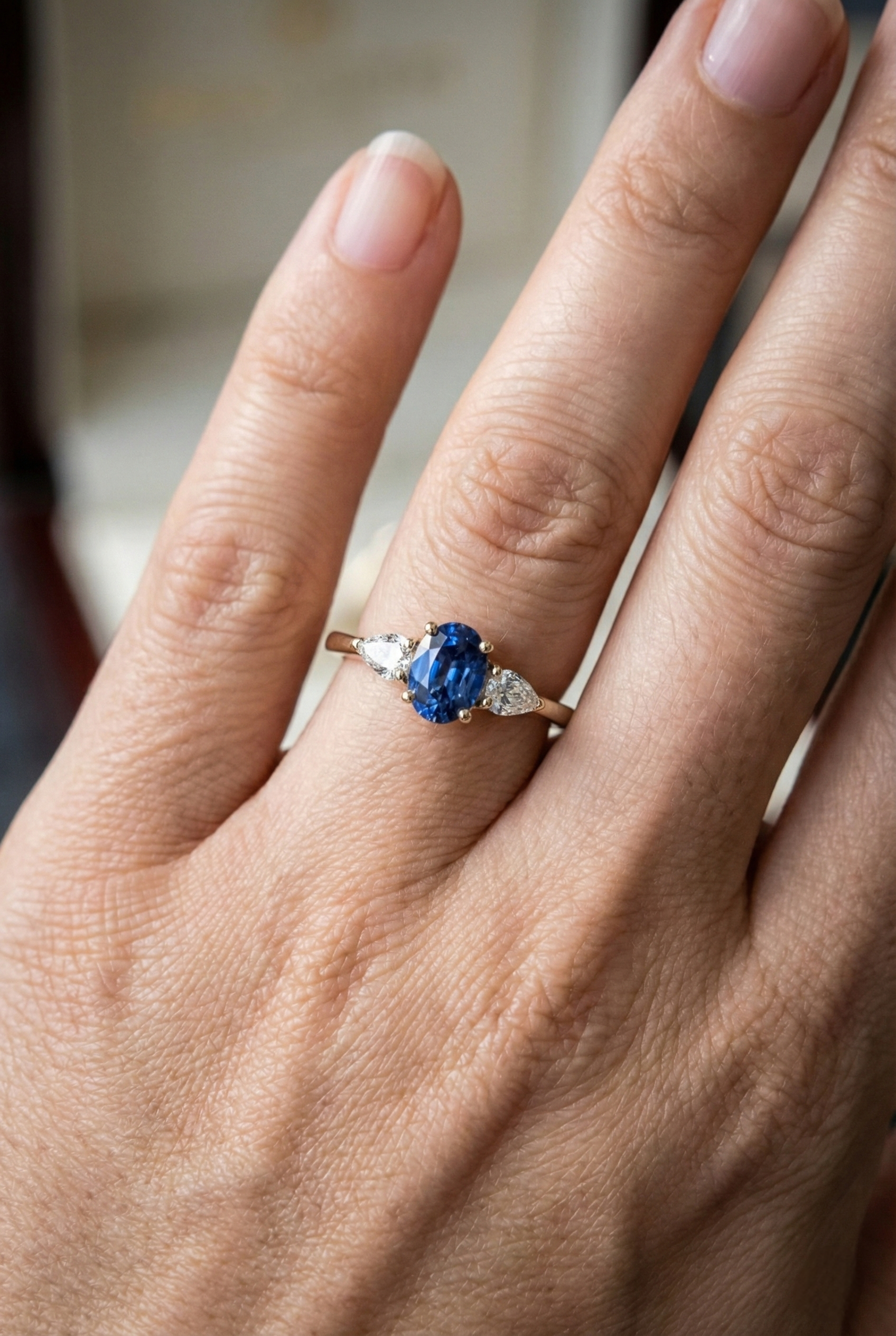 Sapphire Grace Ring
