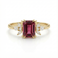 Tourmaline Blossom Ring