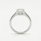 Radiant Bezel Diamond Ring