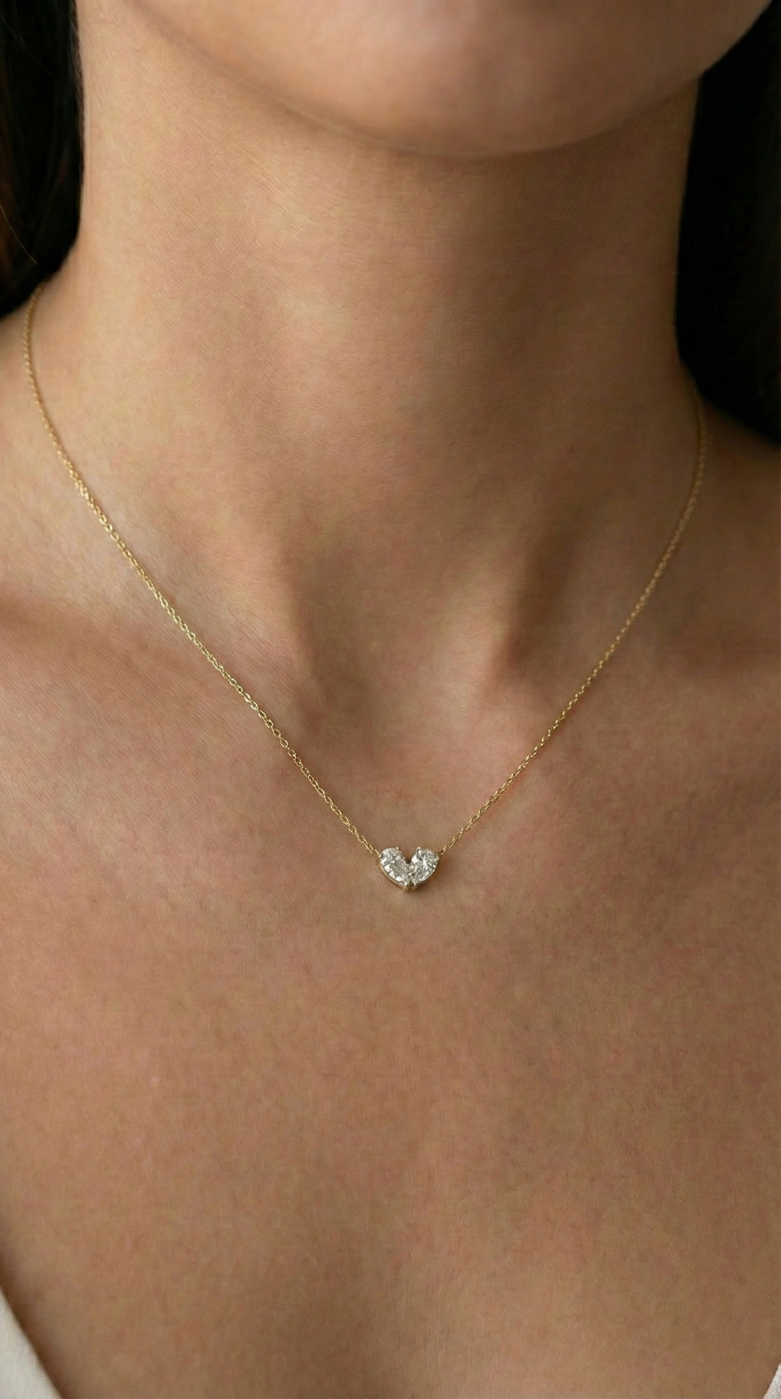 Heart Diamond Necklace