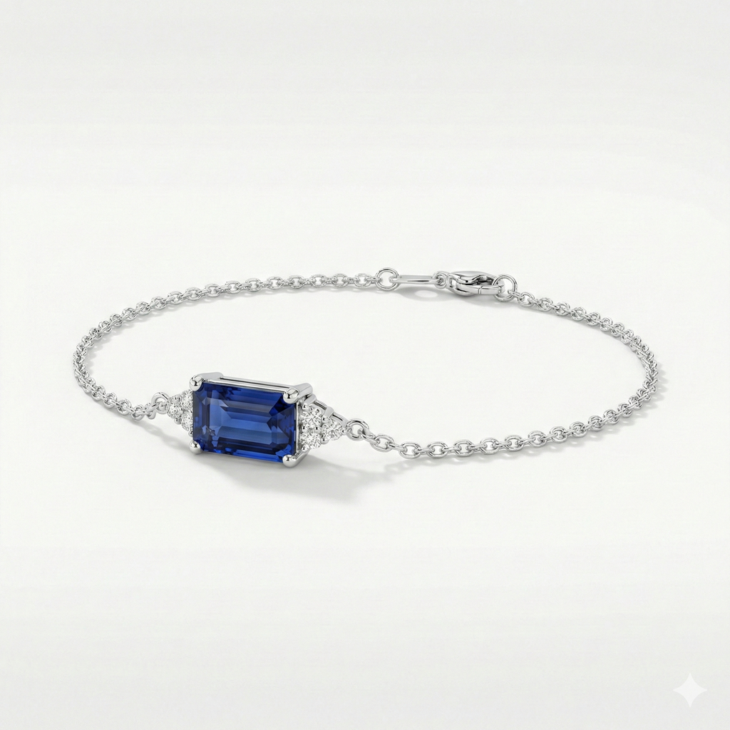 Sapphire & Diamonds Bracelet