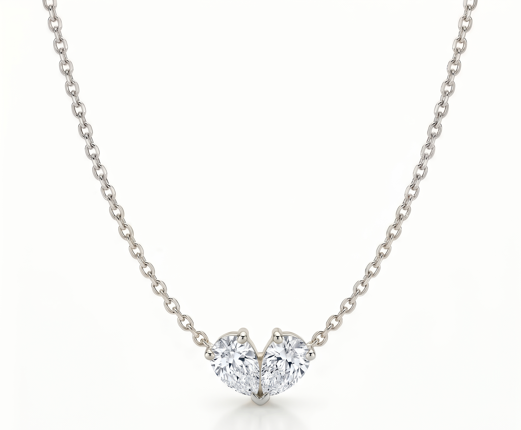 Heart Diamond Necklace