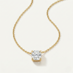 Cushion Solitaire Pendant