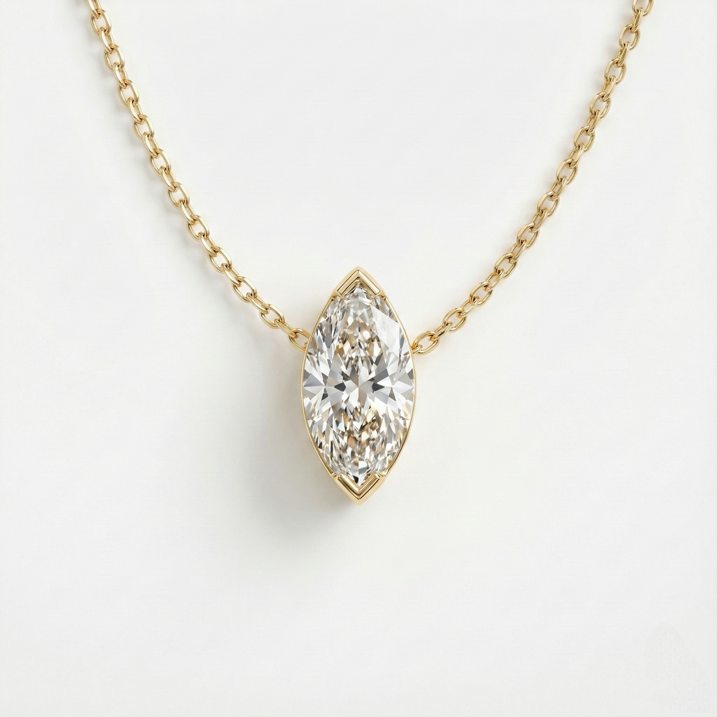 Marquise Glow Pendant