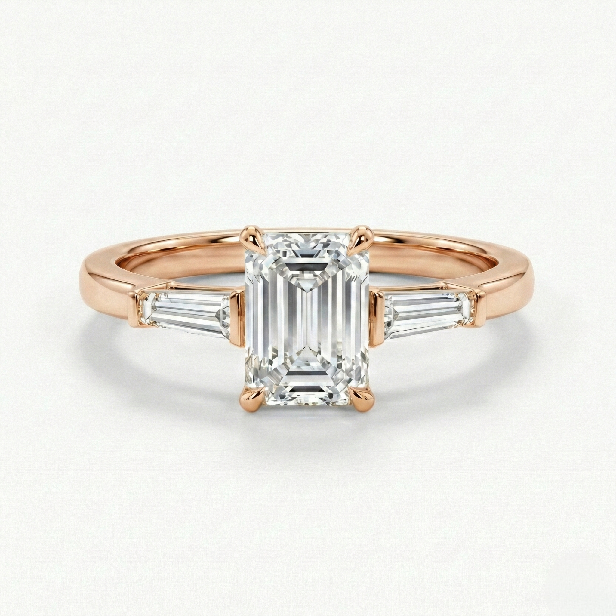 Emerald & Tepper Diamonds Ring