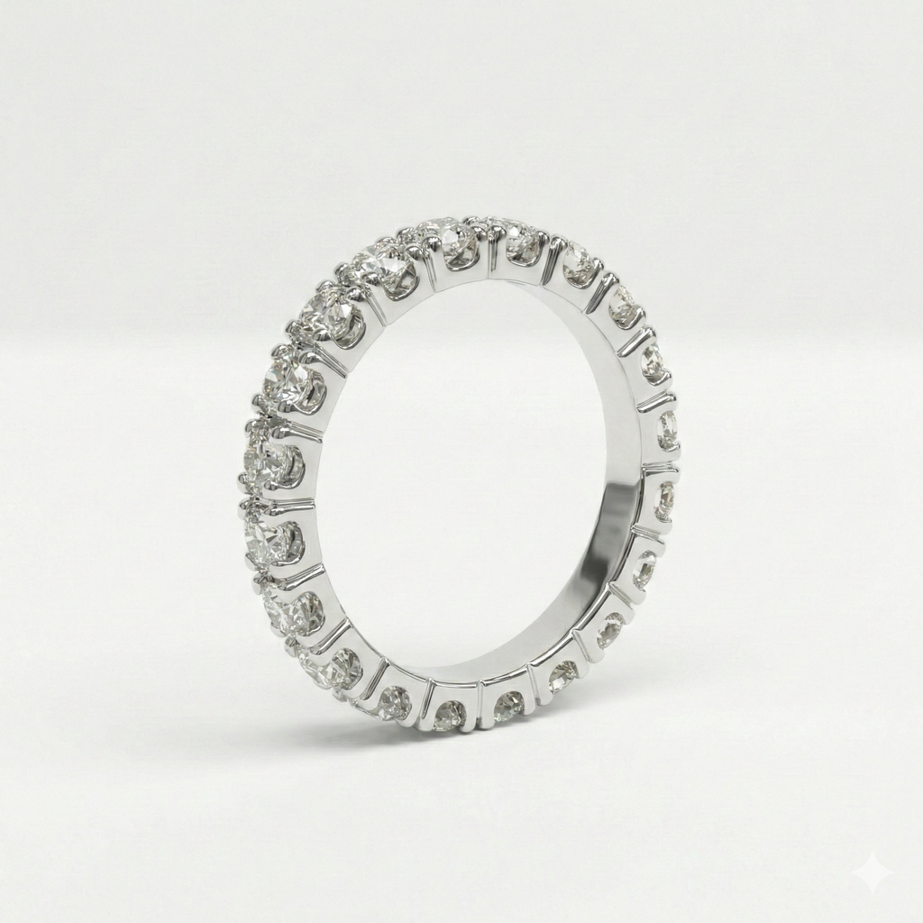 Art Deco Eternity Diamonds Ring