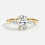 Oval & Marquise Diamonds Ring