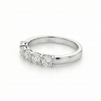 Five stone diamond ring