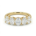 Five Stone Oval Diamond Ring
