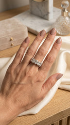 Five Stone Oval Diamond Ring