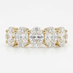 Five Stone Oval Diamond Ring