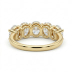 Five Stone Oval Diamond Ring