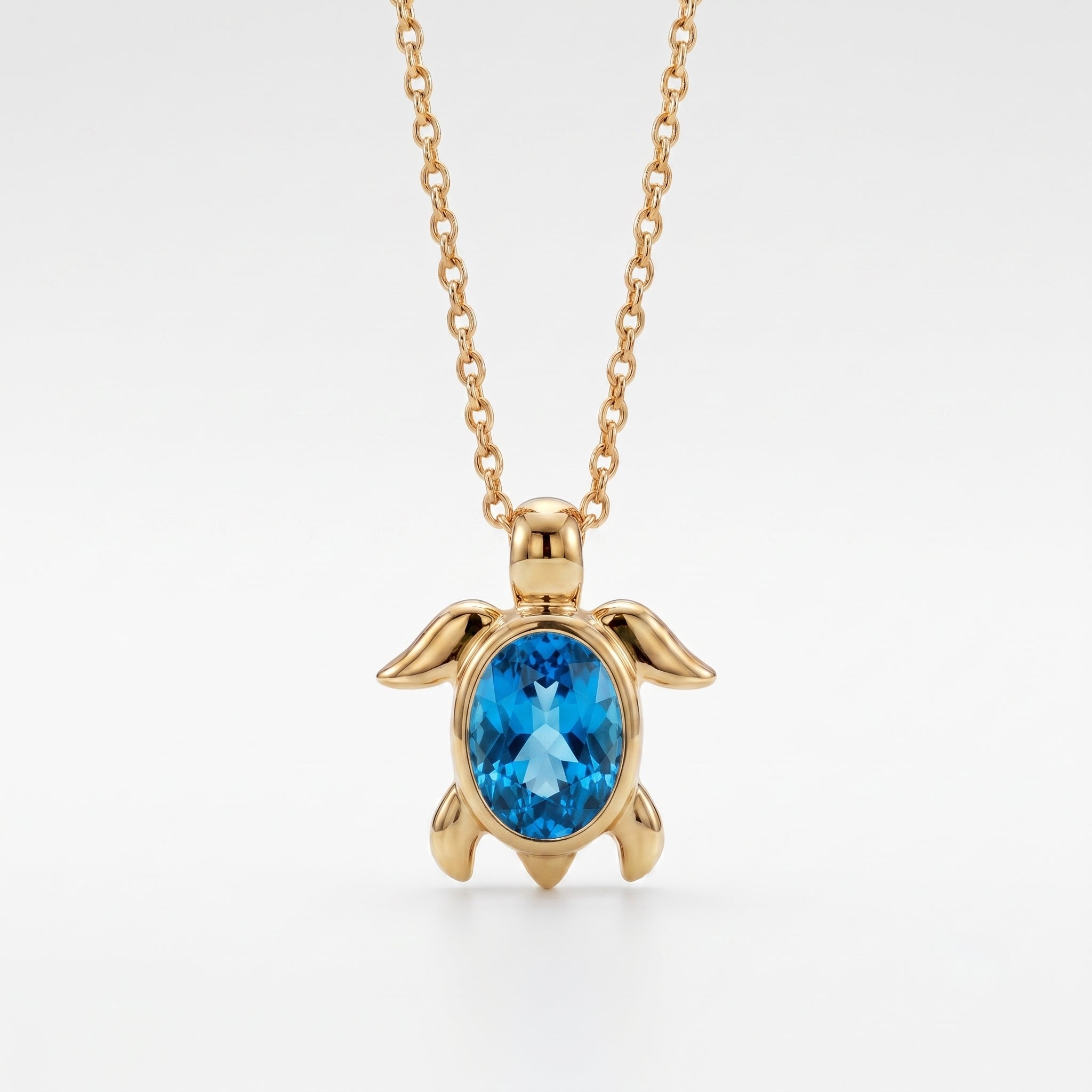 Sea Turtle Pendant Necklace