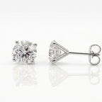Classic Diamond Stud Earrings