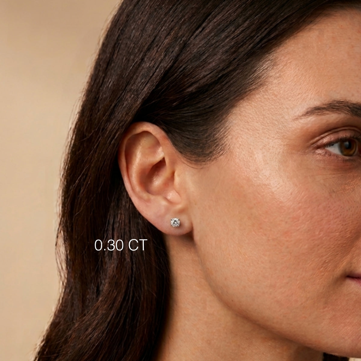 Classic Diamond Stud Earrings