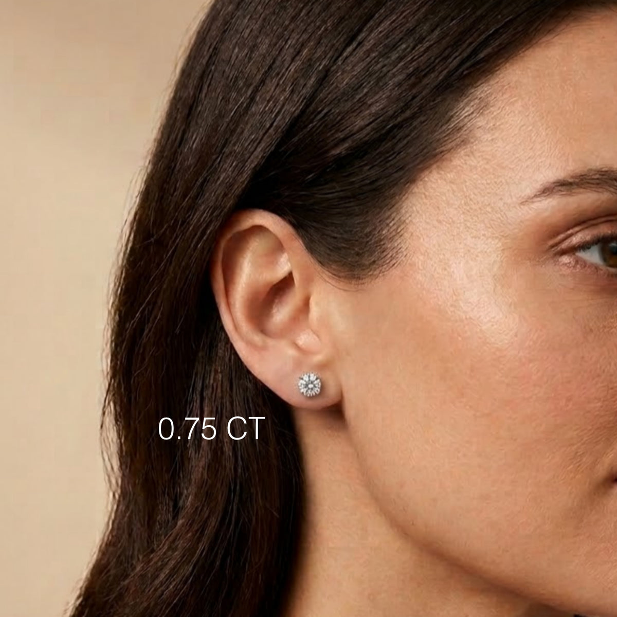 Classic 4-Prong Diamond Stud Earrings, 14K gold – Alena Diamonds