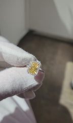 Fancy Radiant Royal Diamond Ring