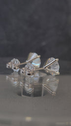 Classic Diamond Stud Earrings
