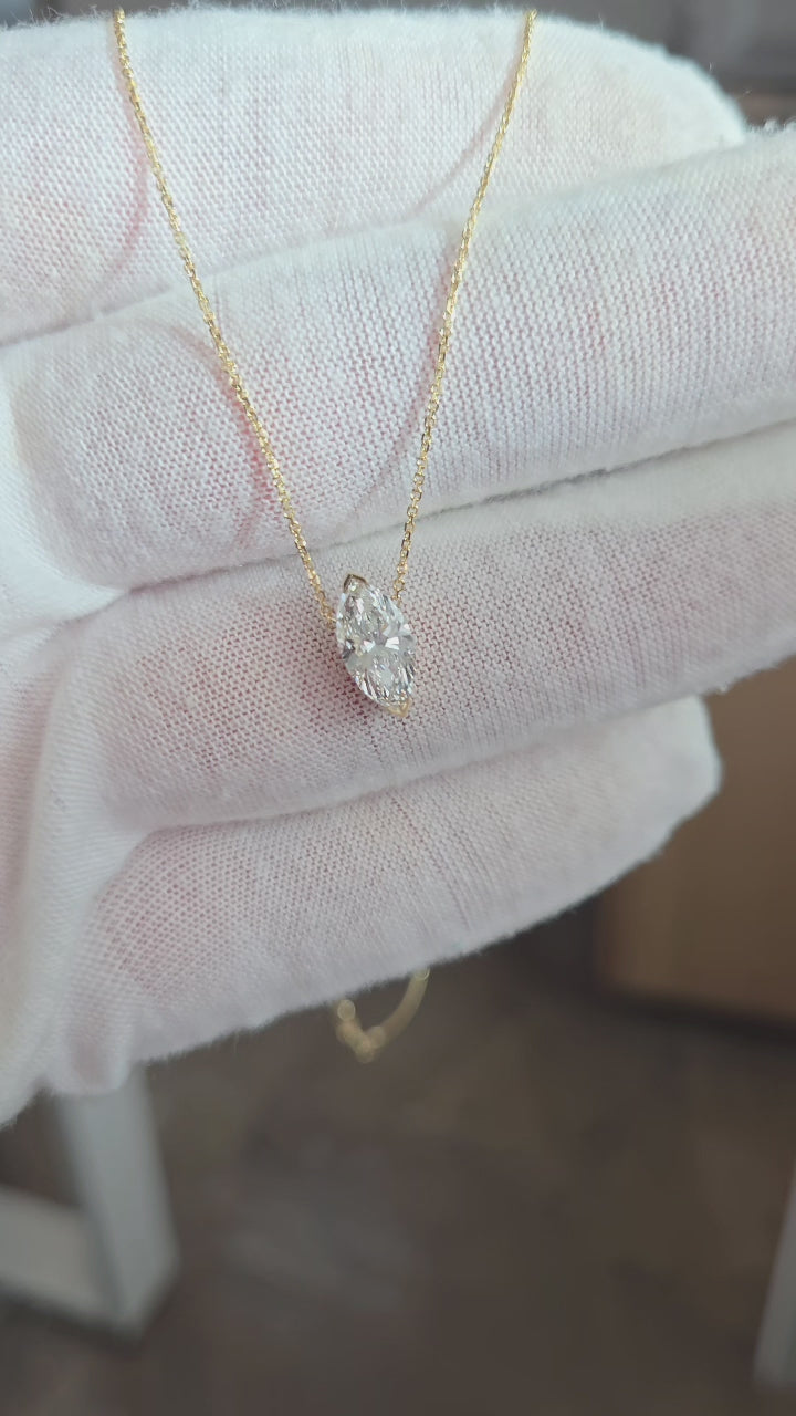 Marquise Glow Pendant