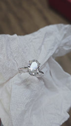 Oval Solitaire Ring