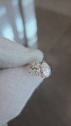 Oval & Pear Cut Ring