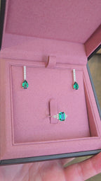 Emerald Drop Earrings