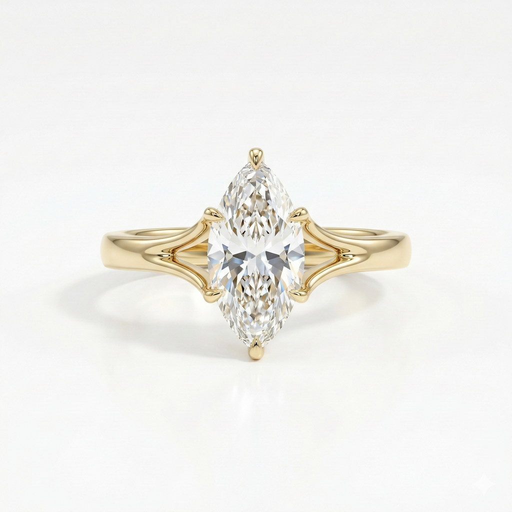 Marquise Diamond Ring